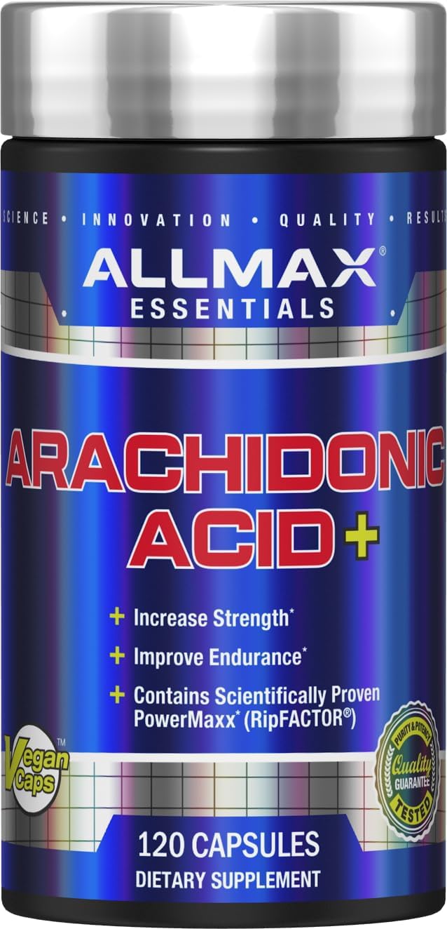 ALLMAX Essentials Ácido Araquidónico+ - 120 Cápsulas