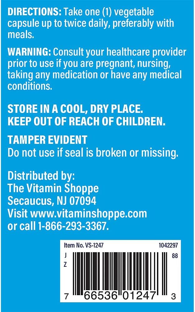 The Vitamin Shoppe Vitamina C 1000 mg, 300 Cápsulas