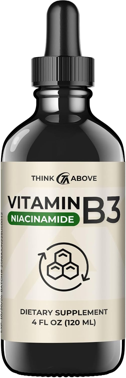 Think Above Vitamina B3 Niacinamida Líquida - Sin Flush - 60ml