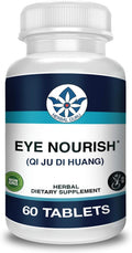 Herbal Guru Eye Nourish (Qi Ju Di Huang) Herbal Support Supplement, 60 Cápsulas Vegetarianas