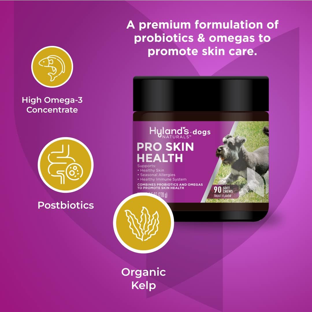 Hyland's Naturals - Pro Skin Health for Dogs, 90 Soft Chews