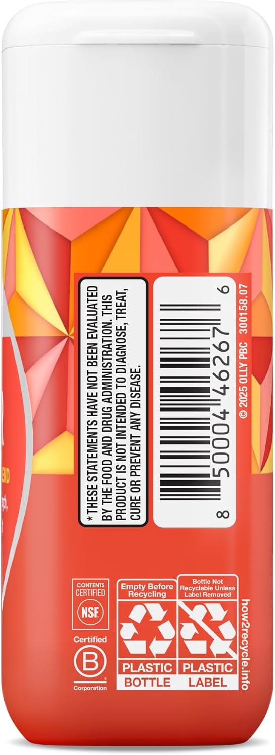 OLLY Ultra Strength Hair Softgels – Suplemento para el Cabello con Biotina, Keratina y Vitamina D (30 Cápsulas)