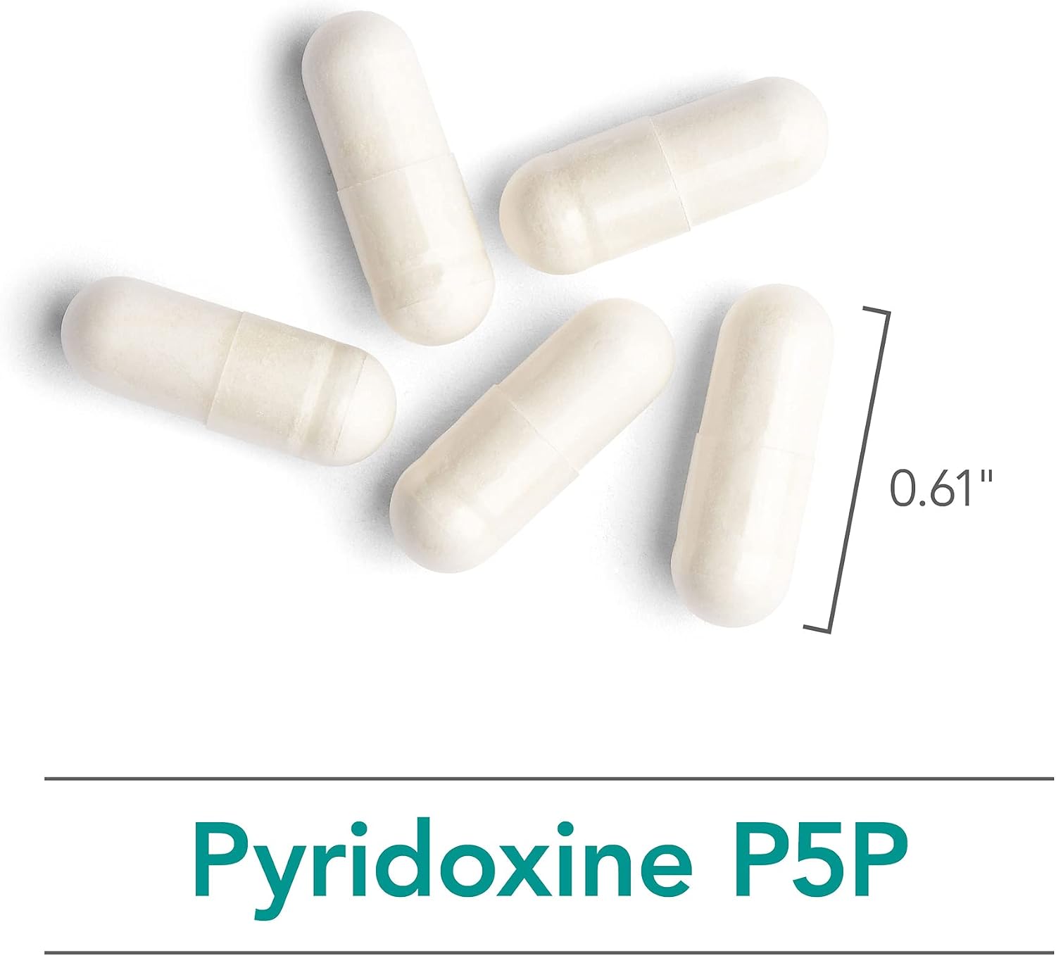 Piridoxal-5-fosfato (P5P) de Nutricology - 60 cápsulas