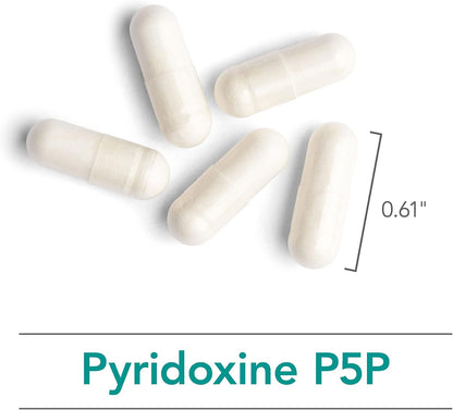 Piridoxal-5-fosfato (P5P) de Nutricology - – Contribuye al metabolismo energético normal. – Image 5