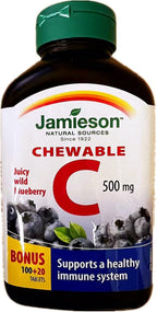 Vitamina C con Arándano Azul - 500 mg - Jamieson