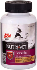 Nutri-Vet Aspirin for Small Dogs, 100 Tablets