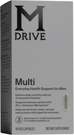 Mdrive Multivitamínico para Hombres, 90 Cápsulas