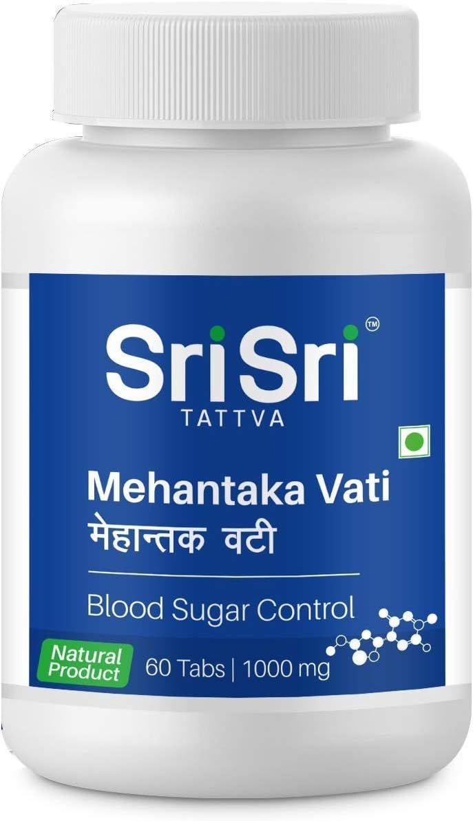 Sri Sri Tattva Mehantaka Vati 1000 mg - 60 Comprimidos (Pack de 2)
