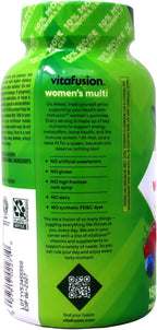 Vitafusion Gominolas Multivitamínicas para Mujeres, 150 Unidades