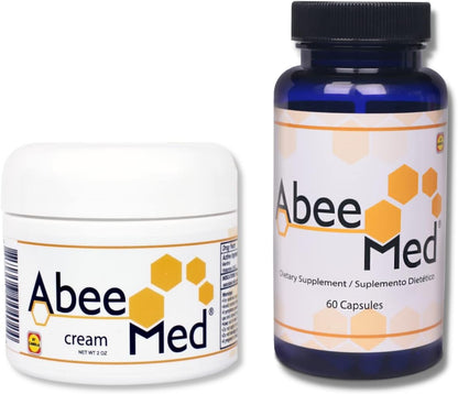 ABEE MED Suplemento Natural de Veneno de – Polvo de veneno de abeja (apitoxina): Incluye componentes como – Image 1
