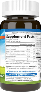 Carlson Blood Nutrients - 28 mg Iron, 90 Capsules
