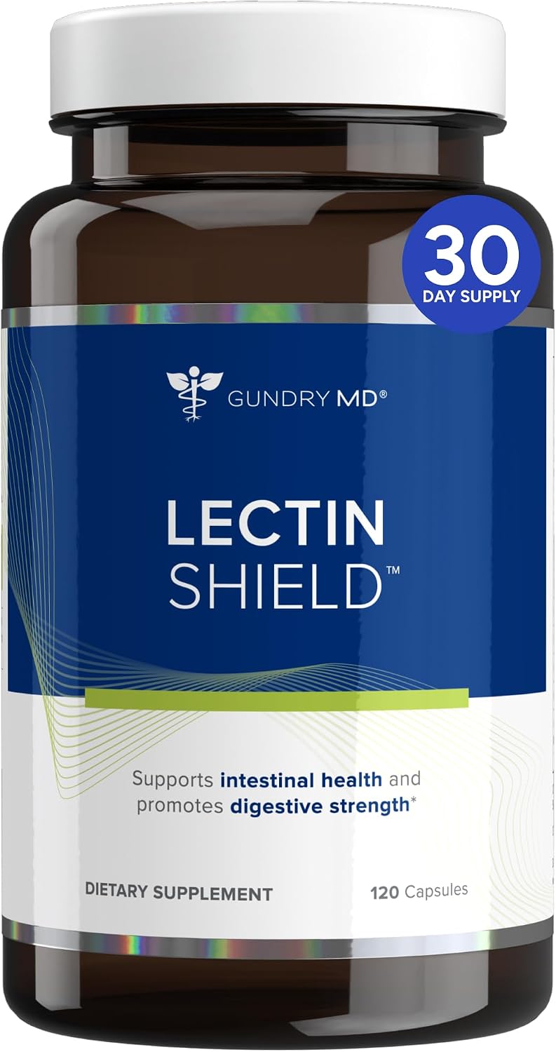 Gundry MD® Lectin Shield - Complemento Digestivo para Bloquear Lectinas