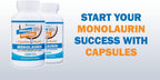 Lauricare Monolaurin 1000mg - 100 Cápsulas