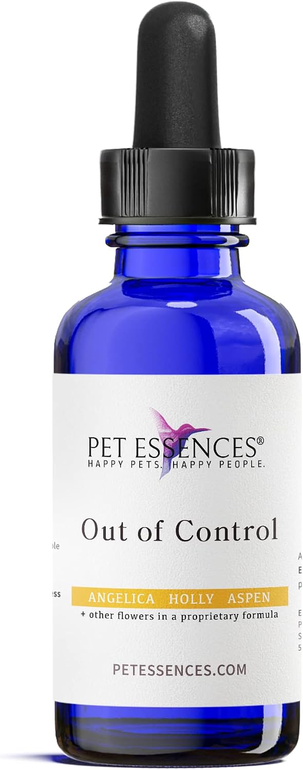 Pet Essences Out of Control Formula para Perros, Gatos y Caballos