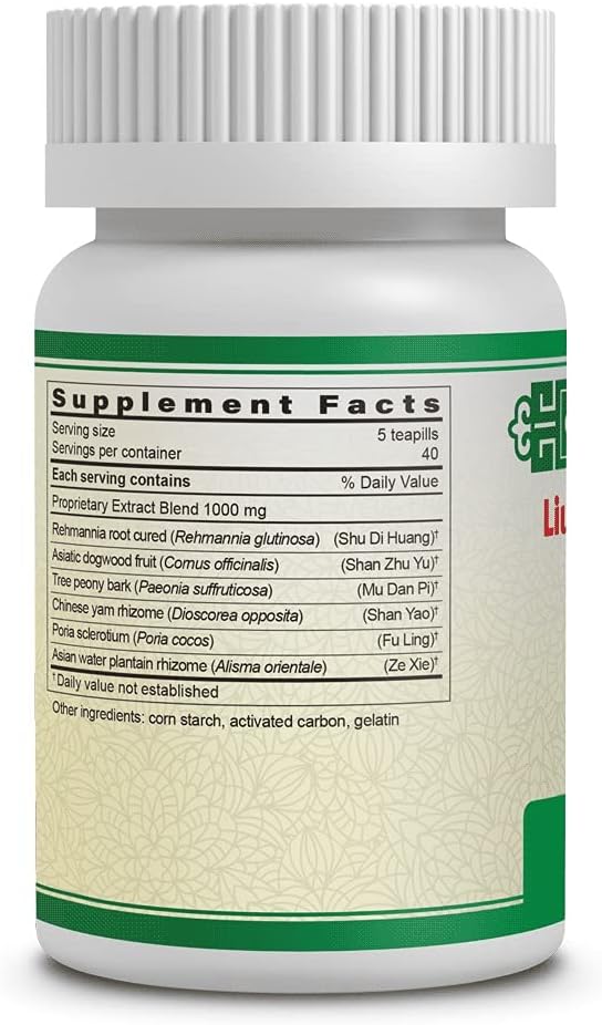 Activeherb Guang Ci Tang YinVive Liu Wei Di Huang Wan, 200 Teapills - Pack de 2