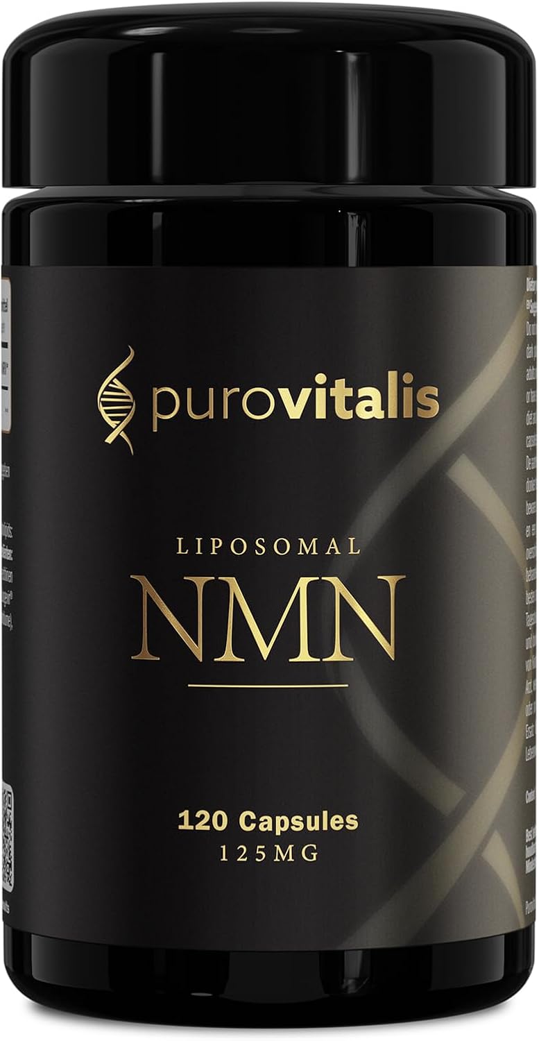 PUROVITALIS NMN Liposomal 250mg – Longevir Mononucleótido de Nicotinamida (60 Cápsulas Veganas)