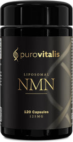 PUROVITALIS NMN Liposomal 250mg – Longevir Mononucleótido de Nicotinamida (60 Cápsulas Veganas)