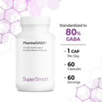Supersmart Pharma GABA 125mg - 60 Cápsulas Vegetales