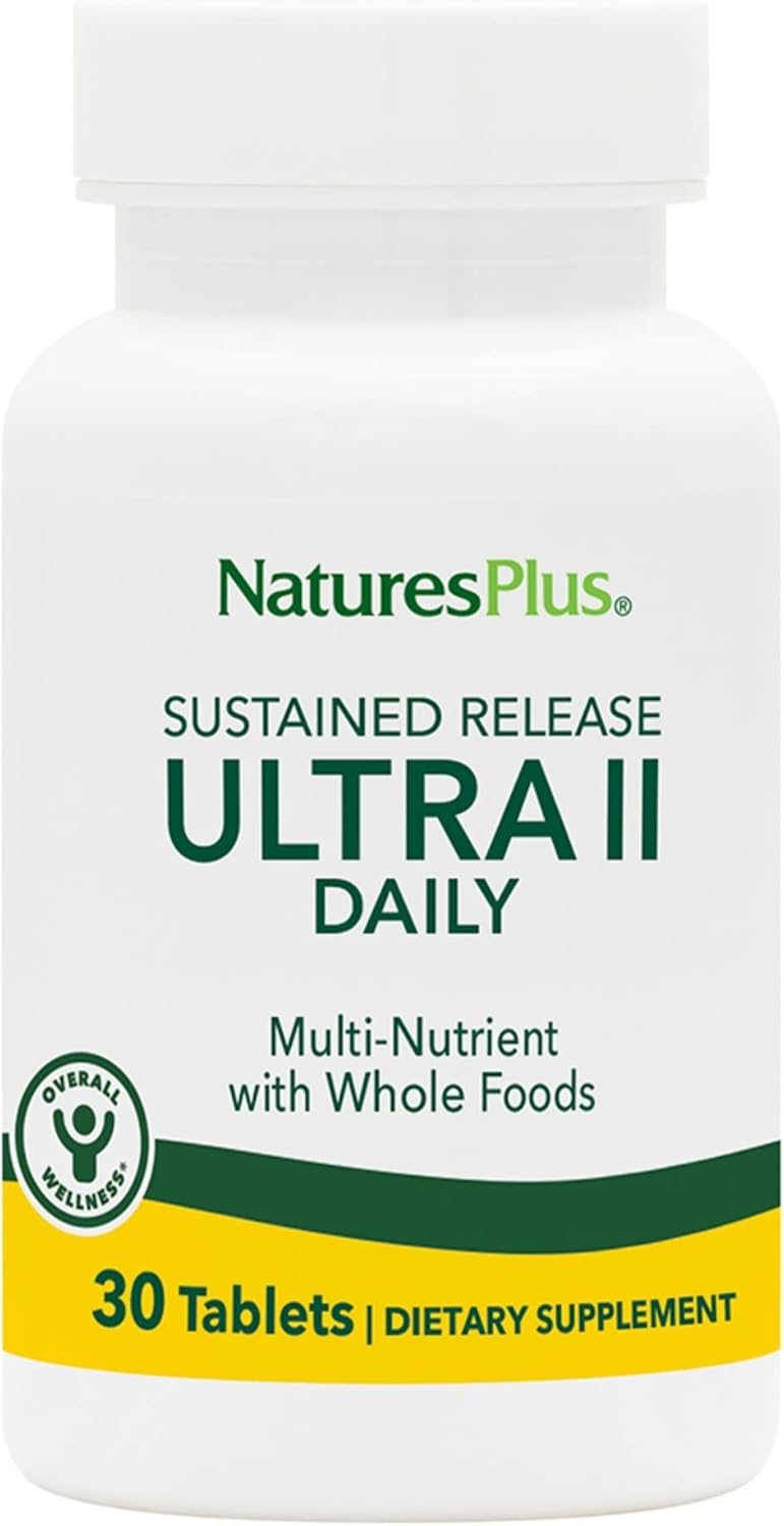 NaturesPlus Ultra II Daily Multivitamínico - Pack de 2 (360 Comprimidos)