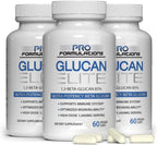 Glucan Elite – Beta 1,3D Glucano 500mg 60 cápsulas (Paquete de 3)