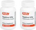 Rugby Nephro-Vite Complejo de Vitaminas B y C - 100 Tabletas (Paquete de 2)