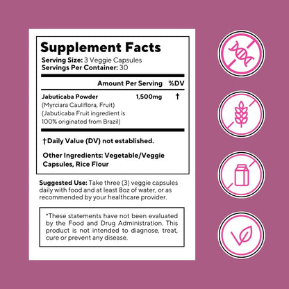 Vitapia Jabuticaba 1500mg - 90 Cápsulas Veganas – Image 7