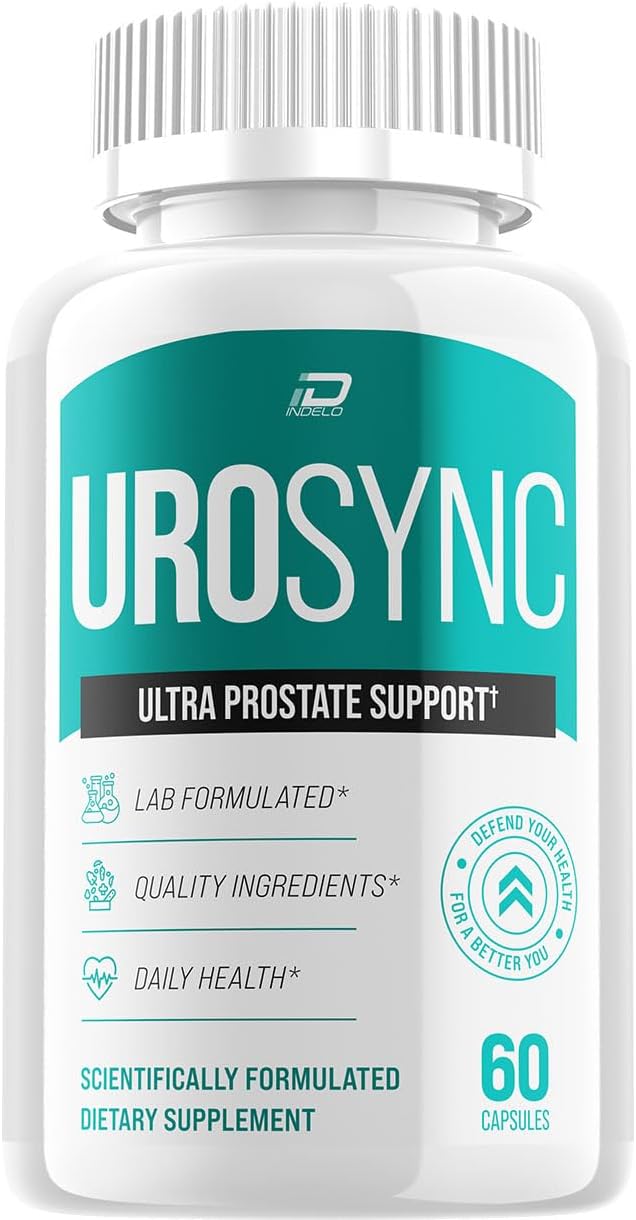 UroSync Suplemento para Hombres – Fórmula Avanzada UroSyncPro, 60 Cápsulas