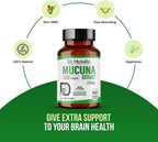 Dr. HERBALIST Extracto de Mucuna Pruriens 350mg - 60 Cápsulas Veganas | No Transgénico | Absorción Rápida