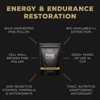 Surthrival Pine Pollen Powder (227 g) - Wild-Harvested, Energy and Endurance Restoration