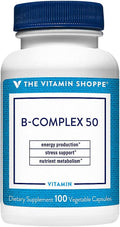 The Vitamin Shoppe Vitamin B-Complex - Energy Metabolism & Nervous System Support, Complete B Vitamins