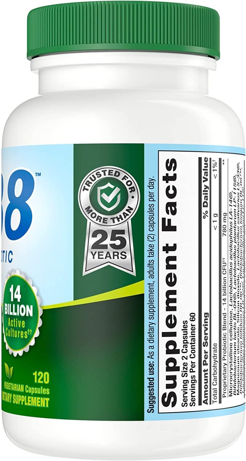 Nutrition Now Pb8 Acidophilus - 120 Cápsulas Vegetarianas