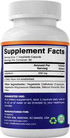 Vitamatic Lactoferrina 250 mg – 60 Cápsulas Vegetales