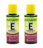 DDUYIE Oil with Vitamin E, 12000 IU, 2 fl oz (2 Pack)