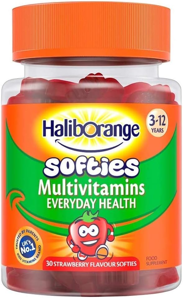 Haliborange Multivitamínico Infantil Fresas Softies 30 unidades