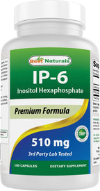 Best Naturals IP-6 510 mg 180 Cápsulas