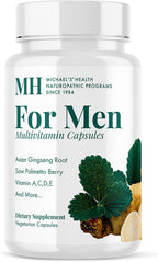 Michael's Naturopathic Programs For Men - Multivitamínico para Hombres - 90 Cápsulas Vegetales