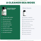 Cápsulas de Musgo Marino y Espirulina - Complemento Alimenticio Natural - 120 Cápsulas