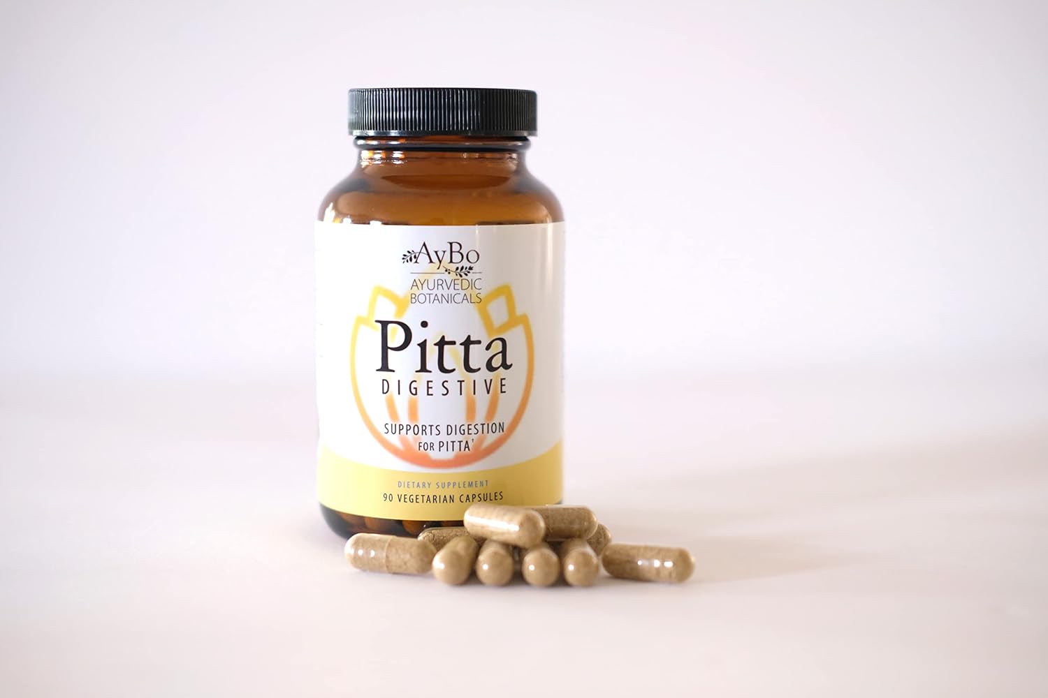 AyBo Pitta Digestive Supplement, 90 Vegetarian Capsules