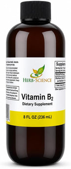 Herb-Science Vitamina B2 (Riboflavina) en Gotas - 30 ml