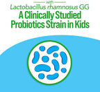 Culturelle Kids Probiótico + Multivitamínico Completo Masticable para Niños (30 comprimidos)