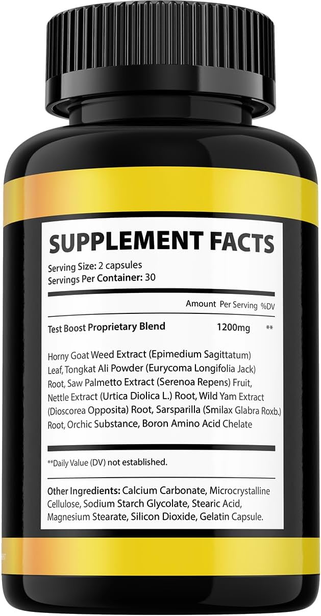 Booster XT for Men - Complejo vitamínico - 60 cápsulas