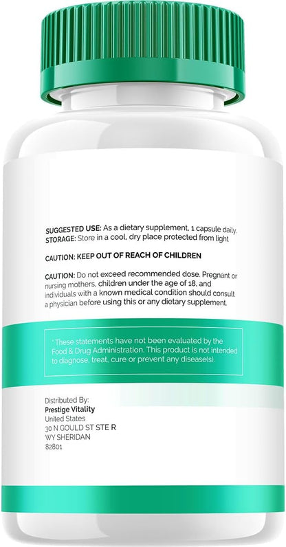Vertigenics Brain Supplement Capsules – Fórmula Natural para Memoria y Enfoque (60 Cápsulas) – Image 6
