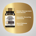 Piping Rock Lactoferrina 300mg | 90 Cápsulas | Liofilizada