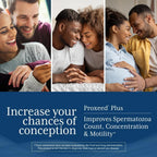 Proxeed Plus - Suplemento para la fertilidad masculina - 30 sobres (Paquete de 1)