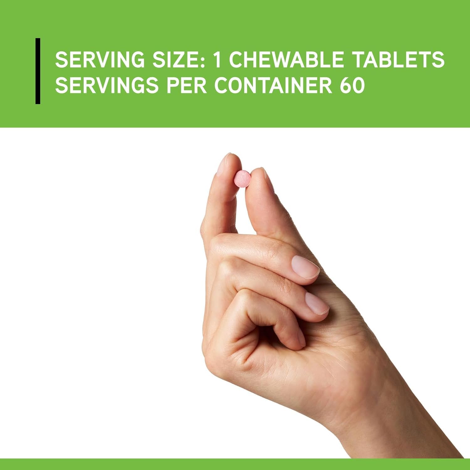 DAVINCI Labs Active Folate B12 Chewable - 60 Comprimidos Masticables