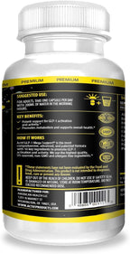 ACTIF GLP-1 Mega Support with 10 Advanced Weight Factors and Probiotics, 60 Capsules