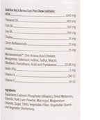 Suplemento Doc Roy's Derma Coat Plus para perros, apoya la piel, el pelaje y las uñas saludables, con ácidos grasos Omega 3-6-9, biotina y antioxidantes, 60 unidades para perros medianos y grandes