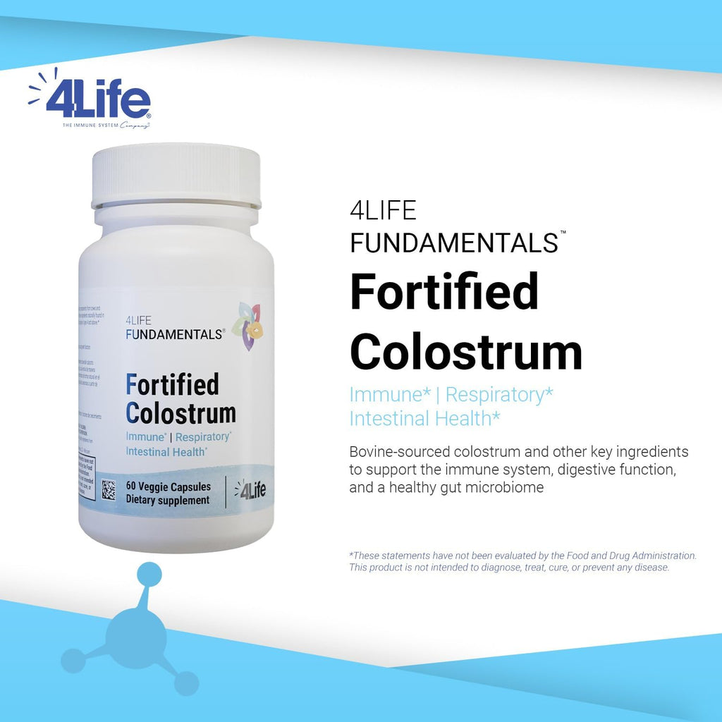 4Life Fortified Colostrum - 60 Cápsulas