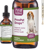 ProsPet Gotas para la Salud de la Próstata y Vejiga en Perros - Suplemento Herbal - 59 ml