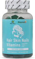 Wins Town Gominolas para Cabello, Piel y Uñas, 60 Ct, Vegano, Sabor Fresa